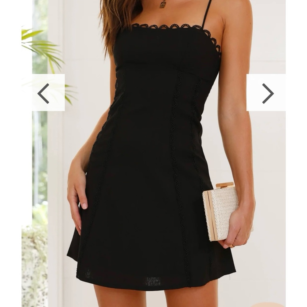 Billy J Cartia mini dress black - NWT -